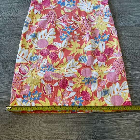 LIKE NEW Talbots Dress - Pink Patterned - Picture 10 of 11